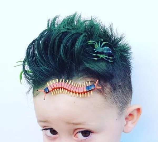 Bugs In Grass Hair