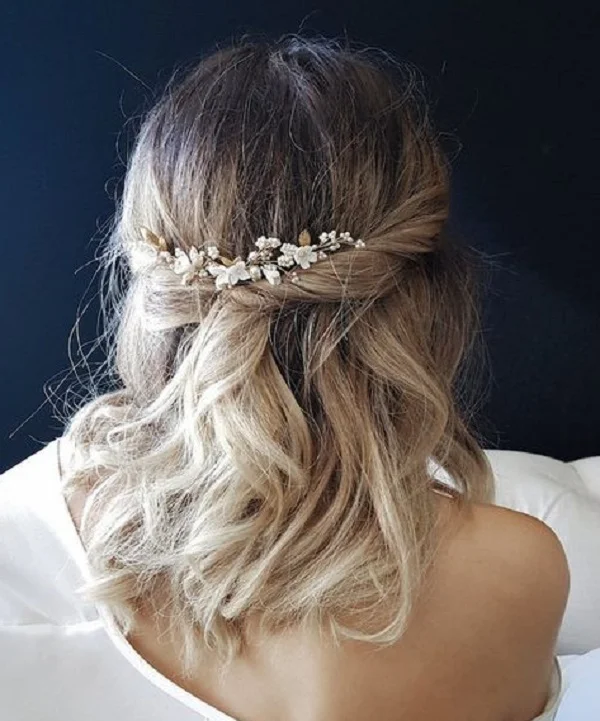Fryzura w stylu boho