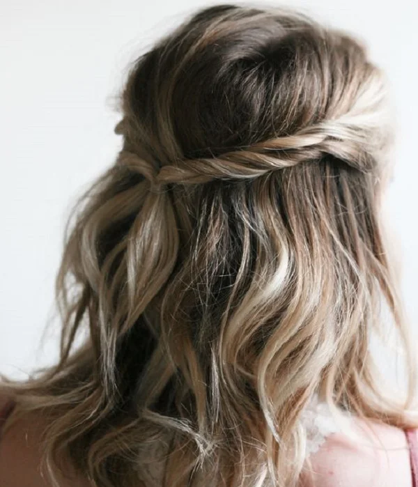 Fryzura w stylu boho