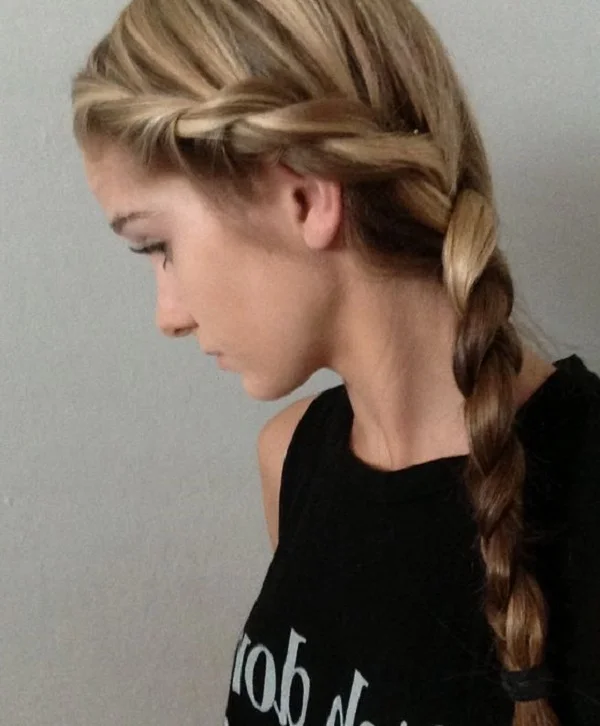 Warkocz lina