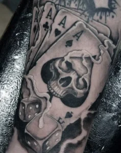 Tattoo 4 Aces Blackwork
