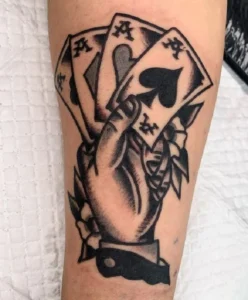 Tattoo 4 Aces Styl Tradycyjny