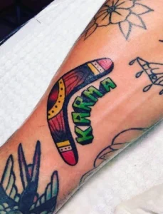 Tatuaż karma Styl Tradycyjny